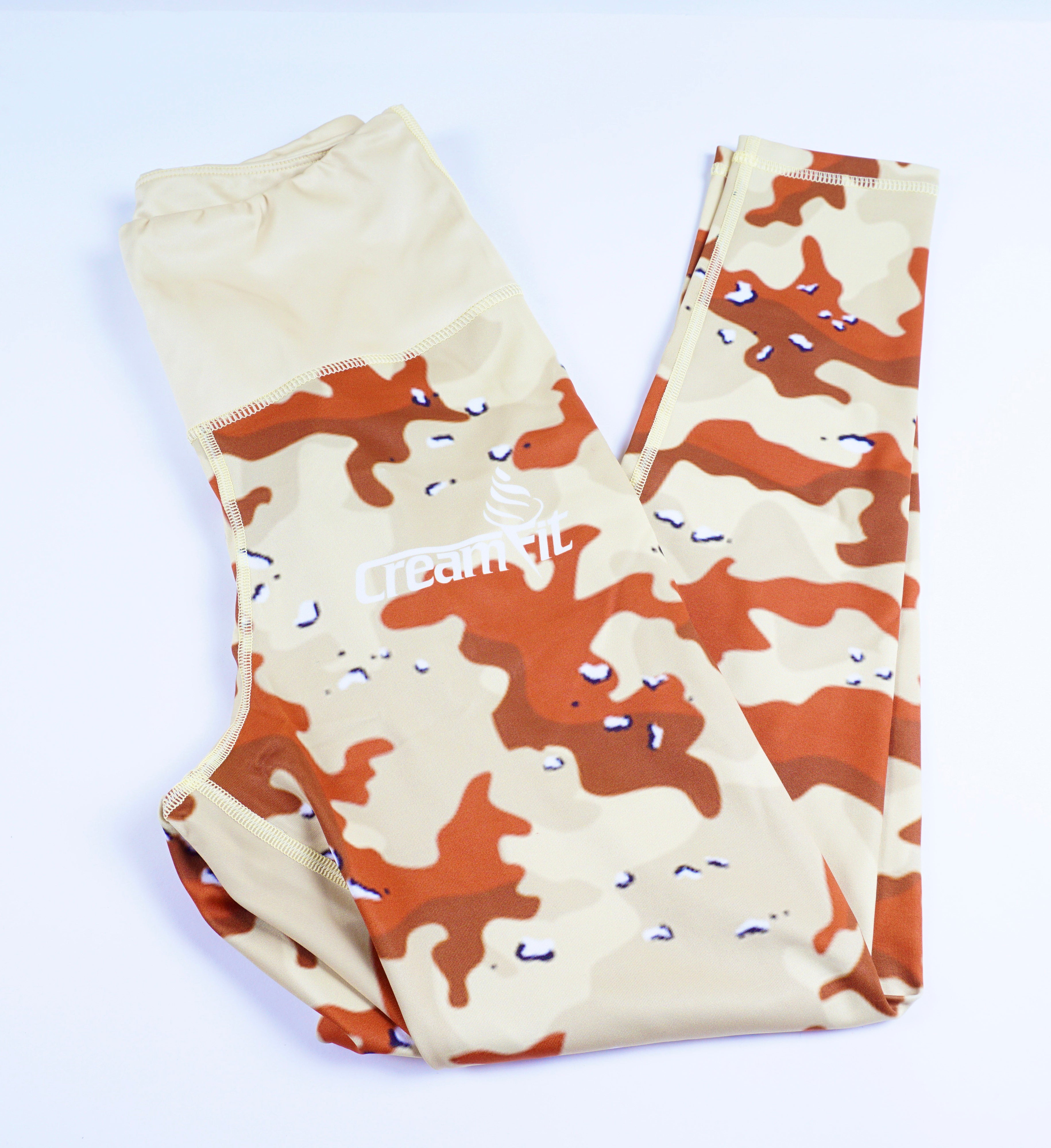 High Waisted CreamFit Camo Leggings